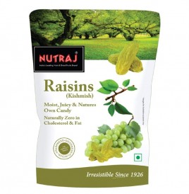 Nutraj Raisins (Kishmish)   Pack  250 grams
